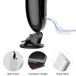 Masturbator-Vibrating Masturbation Cup USB 7 + Interactive Function / Talk Mode - obrazek 5