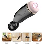 Masturbator-Vibrating Masturbation Cup USB 7 + Interactive Function / Talk Mode - obrazek 8