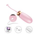 Jajko/wibr-Vibrating Silicone Love EGG USB 10 Function / Heating / Voice Control - obrazek 8