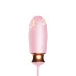 Jajko/wibr-Vibrating Silicone Love EGG USB 10 Function / Heating / Voice Control - obrazek 9