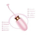 Jajko/wibr-Vibrating Silicone Love EGG USB 10 Function / Heating / Voice Control - obrazek 10