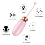 Jajko/wibr-Vibrating Silicone Love EGG USB 10 Function / Heating / Voice Control - obrazek 11