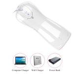Masturbator - B - Series - Vibrating and Flashing Masturbation Cup USB 7+7 Function / Talk Mode (White) - obrazek 8