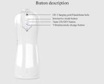 Masturbator - B - Series - Vibrating and Flashing Masturbation Cup USB 7+7 Function / Talk Mode (White) - obrazek 10