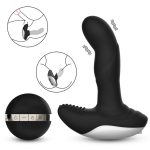 Wibrator-Silicone Massager USB 7 Function + Pulsator / Heating BLACK - obrazek 10