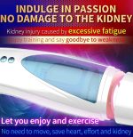 Masturbator-Vibrating, Rotating and Flashing Masturbation USB 10+10 Function / Talk Mode - obrazek 8