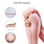 Masturbator-Vibrating Masturbation Cup USB 7 function + Interactive Function / Double Ends - obrazek 6