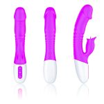 Wibrator-Silicon, Vibrator 7 Function and Heating Mode, Purple - obrazek 9