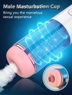 Masturbator-Vibration 7, 7 Sucking modes, Hand - obrazek 7