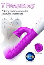 Wibrator-Silicon, Vibrator 7 Function and Heating Mode, PURPLE - obrazek 8