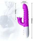 Wibrator-Silicon, Vibrator 7 Function and Heating Mode, PURPLE - obrazek 11