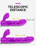 Wibrator- SiliconeTongue Vibrator, USB 10 Function - obrazek 5