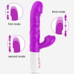 Wibrator- SiliconeTongue Vibrator, USB 10 Function - obrazek 9