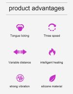 Wibrator- SiliconeTongue Vibrator, USB 10 Function - obrazek 16