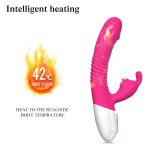 Wibrator- Silicone Vibrator USB 7 Powerful Licking and Thrusting Modes - obrazek 6