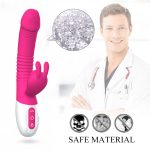 Wibrator- Silicone Vibrator USB 7 Powerful Licking and Thrusting Modes - obrazek 8