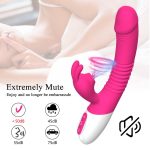 Wibrator- Silicone Vibrator USB 7 Powerful Licking and Thrusting Modes - obrazek 9