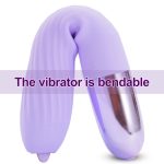 Wibrator-Silicone Vibrator USB, 10 vibration modes, Heating - obrazek 2