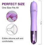 Wibrator-Silicone Vibrator USB, 10 vibration modes, Heating - obrazek 7