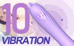 Wibrator-Silicone Vibrator USB, 10 vibration modes, Heating - obrazek 9