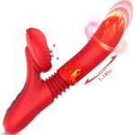 Silicone Vibrator 7 Powerful Modes - Licking,
Thrusting and Heating - obrazek 5