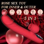 Silicone Vibrator 7 Powerful Modes -
Licking, 7 Thrusting
Heating, Red - obrazek 7