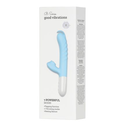 Silicone Vibrator 7 Powerful Modes -
Flapping and 7 Thrusting
Heating