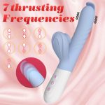 Silicone Vibrator 7 Powerful Modes -
Flapping and 7 Thrusting
Heating - obrazek 6