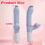 Silicone Vibrator 7 Powerful Modes -
Flapping and 7 Thrusting
Heating - obrazek 8