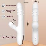 Silicone Vibrator - 3 rotating functions and 7 licking functions - obrazek 10