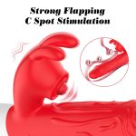 Silicone Vibrator 7 Vibration modes -
10 thrusting and
7 Flapping - obrazek 7