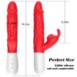 Silicone Vibrator 7 Vibration modes -
10 thrusting and
7 Flapping - obrazek 10