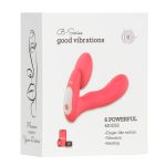 Silicone vibrator 3 speeds, 6 frequencies,
Finger function,
Heating + APP control - obrazek 2