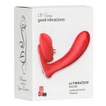 Silicone vibrator 10 vibration modes, Licking, Heating + APP control - obrazek 6