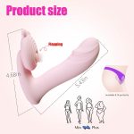 Silicone vibrator 3 speeds, 6 frequencies
Finger function, Heating + APP control - obrazek 7