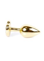 Plug-Jewellery Gold  Heart PLUG- Purple - obrazek 3