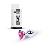 Plug-Jewellery Silver Heart PLUG- Pink - obrazek 12