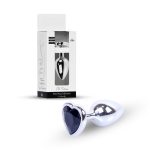 Plug-Jewellery Silver Heart PLUG- Black - obrazek 11