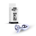 Plug-Jewellery Silver  Heart PLUG- Clear - obrazek 11