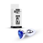 Plug-Jewellery Silver Heart PLUG- Dark Blue - obrazek 11