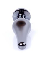 Plug-Jewellery Dark Silver BUTT PLUG- Rose - obrazek 4