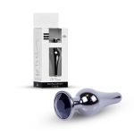 Plug-Jewellery Dark Silver BUTT PLUG- Black - obrazek 10
