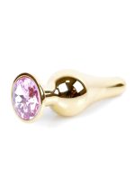Plug-Jewellery Gold BUTT PLUG- Rose - obrazek 7