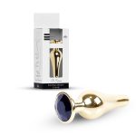 Plug-Jewellery Gold BUTT PLUG- Black - obrazek 10