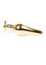 Plug-Jewellery Gold BUTT PLUG- Purple - obrazek 4
