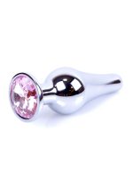 Plug-Jewellery Silver BUTT PLUG- Rose - obrazek 7
