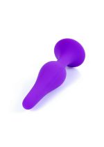 Plug-Silicone Plug Purple - Small - obrazek 3