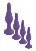 Plug-Silicone Plug Purple - Large - obrazek 4