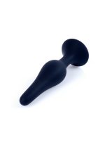 Plug-Silicone Plug Black - Small - obrazek 3