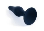 Plug-Silicone Plug Black - Medium - obrazek 2